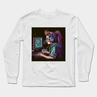 The Coolest Girl Hacker Long Sleeve T-Shirt